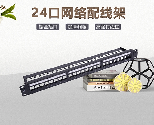 24口網絡配線架（空架)XF-W1551-24